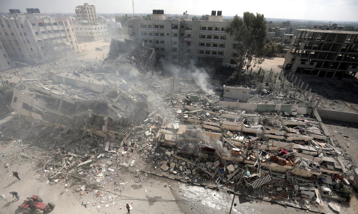 Los hospitales de Gaza estan sin anestesia y con los pasillos abarrotados de heridos