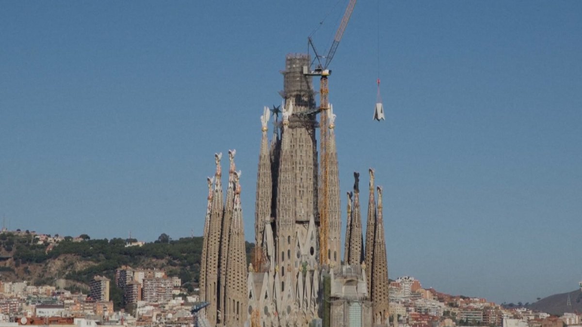 La Sagrada Familia se convierte en la iglesia mas alta del mundo
